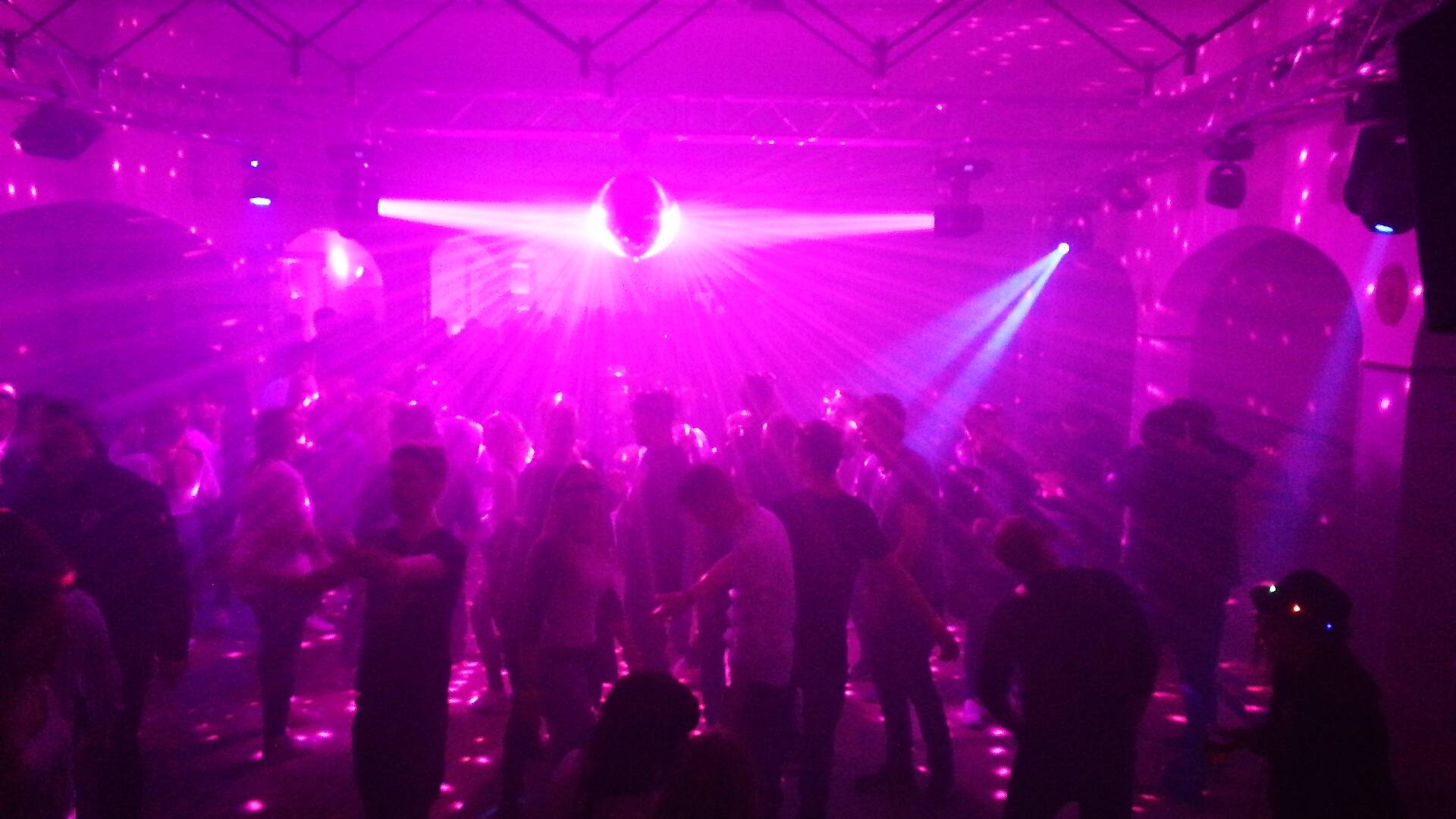 Lichttechnik bei einem Event